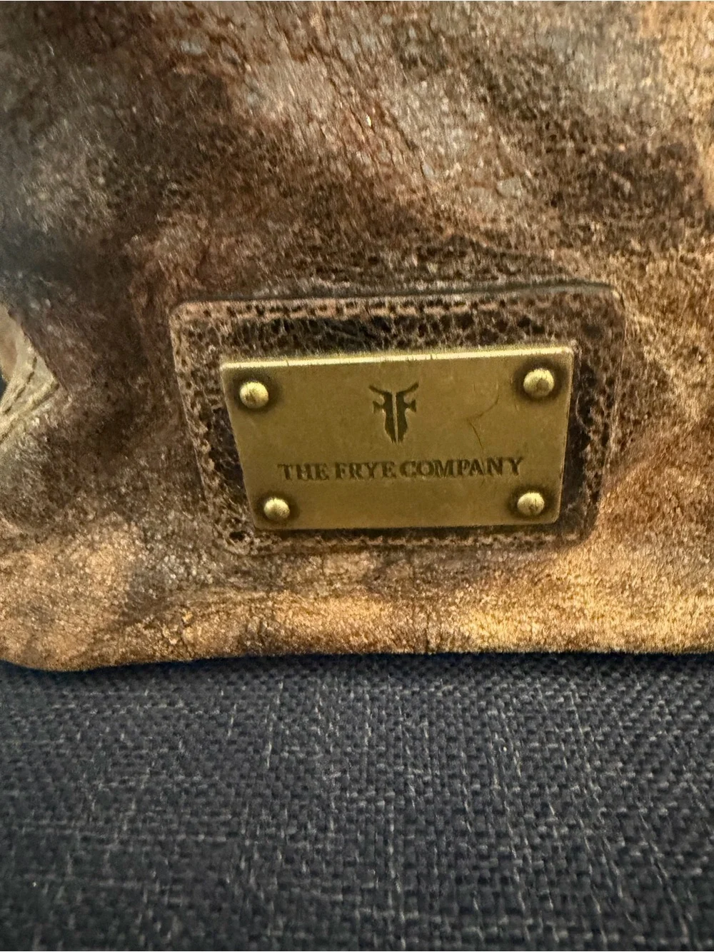 Frye distressed brown